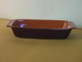 Tegame rettangolare in coccio cm.15/Rectangular pan, cm.15